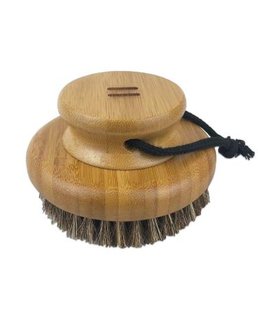 SudoreWell high-quality body brush bath brush made of bamboo wood with natural hair