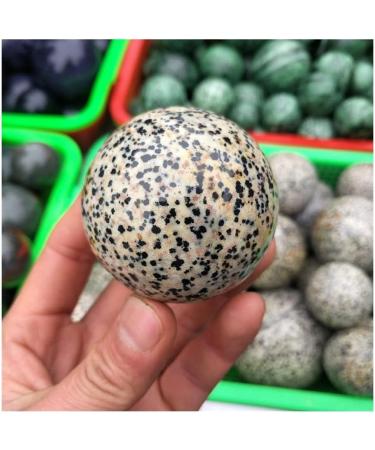 Crystal Meditation Healing Natural Speckled Stone Crystal Ball as a Wedding Decoration Furniture Decoration Meditation Crystal - Buy Online on SooperMarket.com