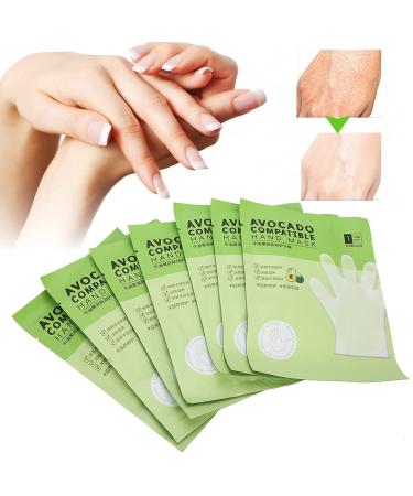 Hand Mask - 7 Piece Moisturizing Anti-Dry Care Gloves | Repair Rough Skin for Men & Women | Nourishing Peel Masks for Soft Hands - Buy Online on SooperMarket.com