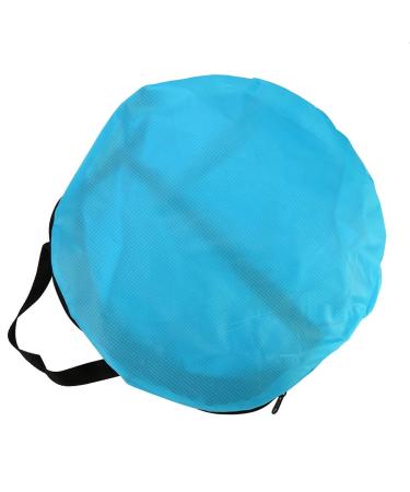 TOPINCN Kayak Sails, 42.52" Foldable Kayak Wind Paddle Popup Board Sail with Clear Window and Storage Bag, Durable Downwind Wind Sail Kit for Kayak Boat Sailboat Canoe, Compact & Portable(Blue)