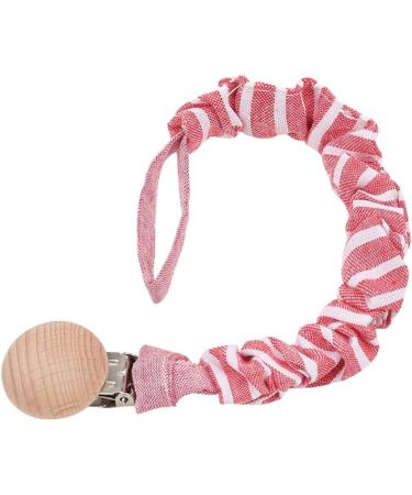 Naturfreundliche Buchenholz Schnullerkette mit Clip Perfekt f r Zahnende Babys | Internationaler Versand - Buy Online on SooperMarket.com