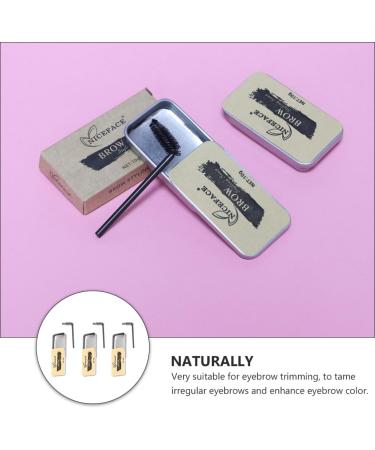 MUSISALY 3 Sets Eyebrow Soap Brow Shaping Soap 3d Brows Makeup Balm Woman Brow Soap Brow Wax Gel Texture - Buy Online on SooperMarket.com