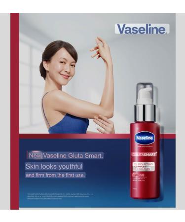 Vaseline Healthy Bright GlutaSmart 4D De-Aging Concentrate Body Serums 76 Ml. 1% Pro-Retional Complex + Collagen for Youthful Revitalised Skin from 1st use - Buy Online on SooperMarket.com