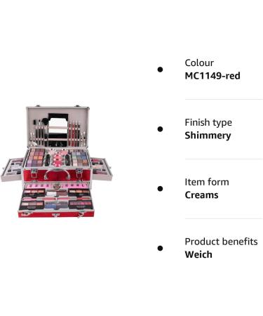 FantasyDay All-in-one Makeup Set Gift Surprise | Full Makeup Kit for Women Multipurpose Essential Starter Bundle Include Eyeshadow Palette Lipstick Blush Concealer Face Powder Eyeliner Mascara Brush - Buy Online on SooperMarket.com