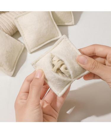 Fovolat Laundry Wool Dryer Balls Square Wool Dryer Balls Square Shape Dry Cleaning Kit Set Natural Fabric Softener Household Gadgets for Dryer - Buy Online on SooperMarket.com