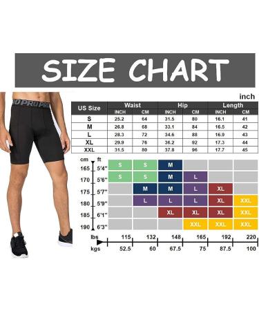 Mens Compression Running Shorts 3 Pack with Phone Pocket - Black - Large - Athletic Gym Yoga Cool Dry Workout Underwear - Set of 3 - Buy Online on SooperMarket.com