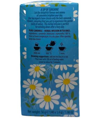 Loyd Tea 40 Teabag X4 Boxes Flavours Mixed Berries Pure Peppermint Pure Green Pure Chamomile 160 Total Herbal Infusion Green Tea Fruit - Buy Online on SooperMarket.com