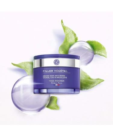Yves Rocher Filler Vegetal Intense Anti-wrinkle Care - 75ml for Face Neck & Decollete | International Shipping Available - Buy Online on SooperMarket.com