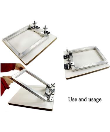 2Pcs Butterfly Hinge Clamp for Silk Screen Printing Hobby Printer with Four Screws - Buy Online on SooperMarket.com