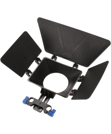 Fotga ABS Plastic Matte Box with 15mm Rail Rod Clamp Sunshade for Camera Cage | Compatible with Canon, Fuijifilm, Panasonic and more - Buy Online on SooperMarket.com