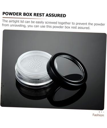 Gogogmee 4pcs Powder Box Powder Puff Face Powder Compact Case Loose Powder Containers Body Powder Travel Pack - Buy Online on SooperMarket.com