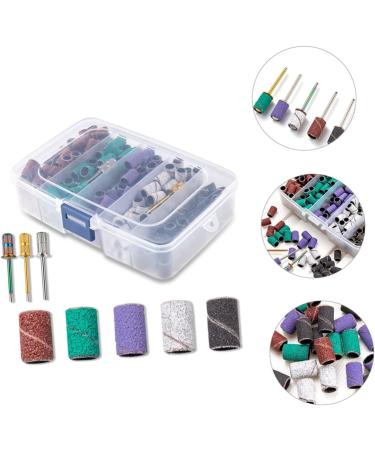 PLAFOPE 1 Set Nail Polish Set Nail Grinding Sanding Bits for Nail Drill Nail Tools Nail Polishing Band Sanding Bands for Nail Mandrel Bit for Nails Nail Bits Manicure Polishing Tape Alloy - Buy Online on SooperMarket.com