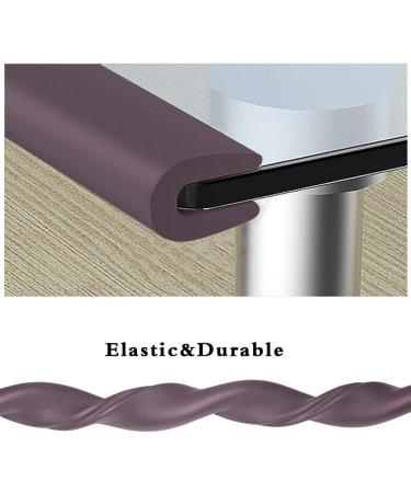 Vicloon Edge Protectors 2 M Foam Safety Strip and 4 Corner Cushion Protector Set Edge Corner Guards for Baby - Purple - Buy Online on SooperMarket.com