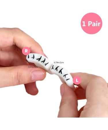 Eyelash Stamps Tool Bottom Lash Extension Bottom Lashes Manhua Lashes Eyelash Stamp For Beginner 1 Pair Diy Natural Long Lasting Lower Lash Stamp For Makeup Eyelash Stamps Tool For Woman Girls White Style 1 - Buy Online on SooperMarket.com