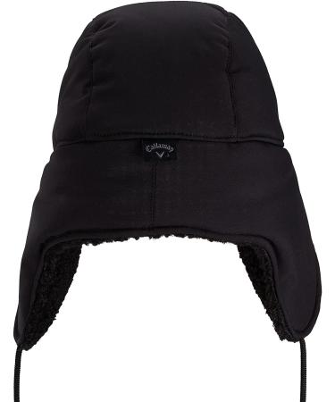 Callaway Men's Black Thermal Bomber Hat - Stay Warm in Style - Buy Online on SooperMarket.com