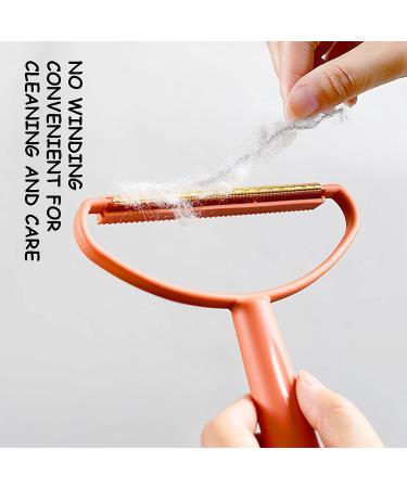 1Pc Portable Lint Remover - Manual Hair Removal Razor for Clothes Curtains & Sofa - Blue Sweater Defuzzer - Buy Online on SooperMarket.com