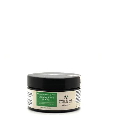 100% Natural Whipped Creamy Face Scrub Infused with Moroccan Prickly Pear 100g. Formulated in Sweden & Made in Morocco with 100% Moroccan Sourced Ingredients. ISO & GMP Certified.