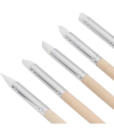 Nail Polish Carving Pen Nail Polish Carving Pen Design Design Wooden Handle Easy Grip Fine Tip 2 Sets Detailed Painting for - Buy Online on SooperMarket.com