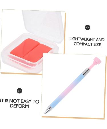 Gogogmee 1 Set Nail Art Drill Pen Nail Art Paint Pen Wax Pen for Rhinestones Manicure Painting Pens Diamond Art Wax Pen DIY Nail Art Pen Nail Polish Pens Tools Nail Point Pen Abs 14.50X1.00X1.00CM Multi - Buy Online on SooperMarket.com