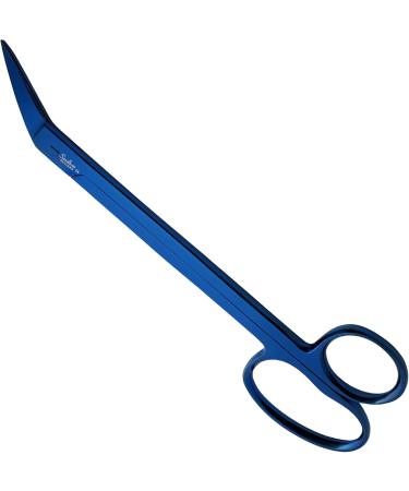 Toenail Scissors Extra Long 19 cm Stainless Steel with Micro Teeth (Blue..) - Buy Online on SooperMarket.com
