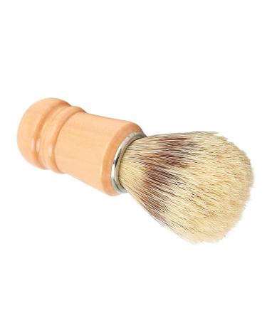 Men's Wooden Handle Shaving Brush - Soft Beard Brush for Home & Barber Use | International Shipping - Buy Online on SooperMarket.com