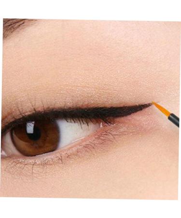 Healeved 200 Pcs Cosmetics Brush Fine Eyeliner Brush Gold Eyeliner Lip Liner Pencils Eye Makeup Brush - Buy Online on SooperMarket.com