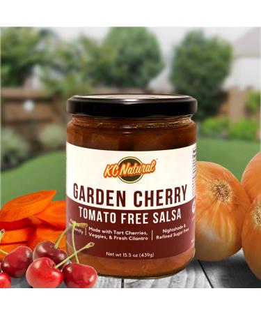 KC Natural Garden Cherry Tomato Free Salsa - Nightshade Free - Paleo & AIP Friendly - 15.5 oz - Buy Online on SooperMarket.com