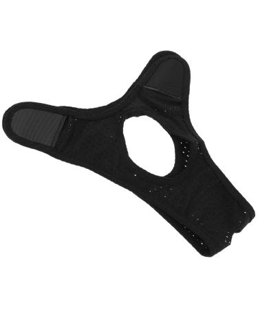 Artibetter Stop Snoring Anti Snore Strap Snoring Chin Strap Chin Strap for Snoring Keep Mouth Closed While Sleeping Black