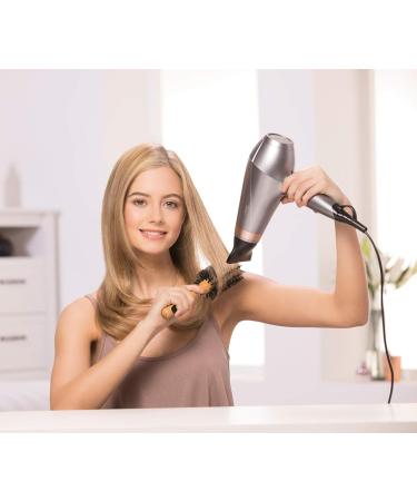 Remington AC8820 Hair Dryer - 2200W 150km/h Keratin & Almond Oil Infused Anti-Frizz Ion Care 3 Styling Attachments - International Shipping Available - Buy Online on SooperMarket.com
