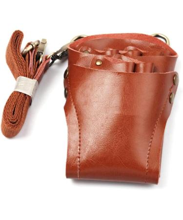 Shop Minkissy 2PC Cosmetic Brush & Hairdressing Belt Bag - Stylish Tool Holder for Hairstylists & Makeup Artists | Vintage Scissor Stand Included - Buy Online on SooperMarket.com