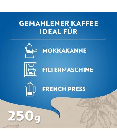 Lavazza Ground Coffee - Caff Crema Decaffeinato 250g | Buy Internationally Online - Buy Online on SooperMarket.com