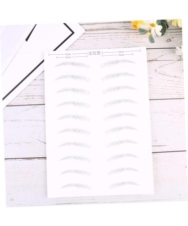 Beavorty 2 Pairs Makeup Stencil Makeup Stickers Eyebrow Stickers for Makeup Cosmetic Tool Miss Natural - Buy Online on SooperMarket.com