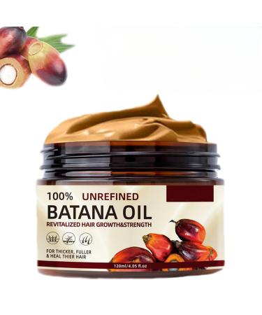 Batana Oil for Hair Growth 2024 New Oil from Honduras 100 Percent Pure Batana Oil Batana Oil Organic Raw Batana Miracle Hair Loss Oil Repairs Damaged Hair Leaves Hair Smoother 120g