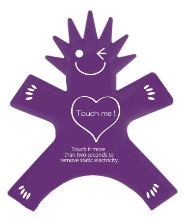 Anti Static Sheets Static Guard Reduce Static Shock Sparknon-X Man (Purple)