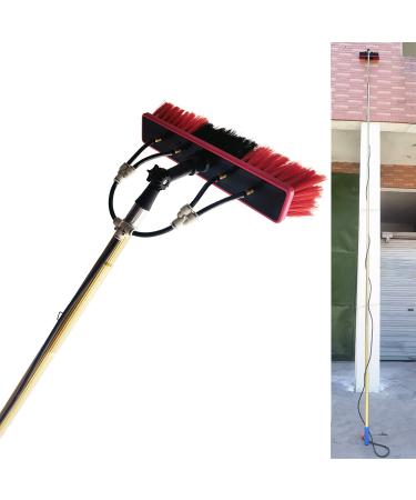 Window Cleaning Equipment Teleswindow Cleaner Extendable Window Cleaning Pole Water Fed Poles Conservatory Roof Cleaner Window Cleaning Brush/18Ft 55cm Brush Head 9M/30FT