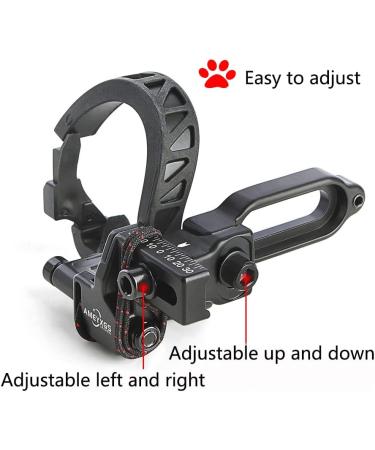 High Speed Metal Rubber Arrow Rest for Compound Bow - Right-Handed | Outdoor Archery Accessory - Buy Online on SooperMarket.com
