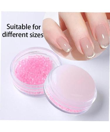 Tossens Pink Nail Art Stamper - Soft Tool for French Smile Line & DIY Nail Decoration - Buy Online on SooperMarket.com