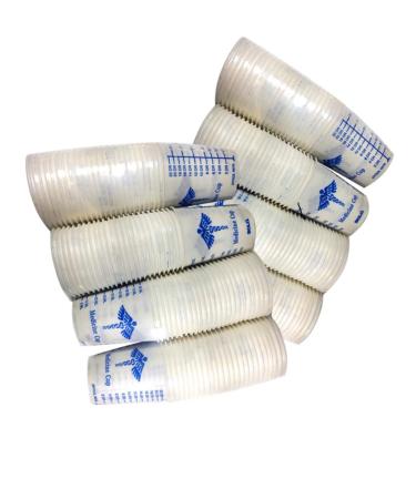 200 Graduated Medicine Paper Cups 3 oz for Epoxy Resin Polyester Resin Paints