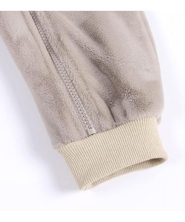 Kids Tales Newborn Baby Winter Warm Rabbit Ear Hooded Romper 9-12 Months with Thick Fleece - Cute and Cozy! - Buy Online on SooperMarket.com