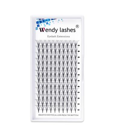 Premade Volume Fans Eyelash Extensions 10D - Short Stem C/D Curl 0.07mm Thickness 12mm Length | Russian Eyelashes - Buy Online on SooperMarket.com