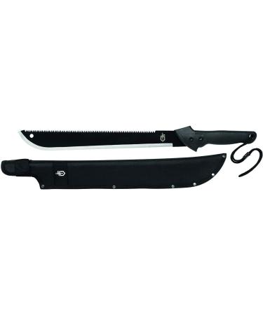 Gerber Gear 30-001790 Gator Machete 25 Inch  with Sheath  Black - Buy Online on SooperMarket.com