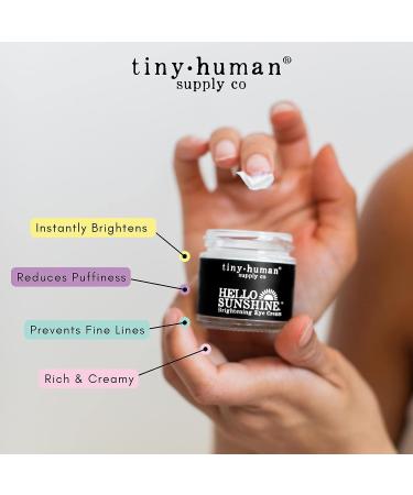 Hello Sunshine Brightening Eye Cream - Natural Anti-Aging Treatment for Puffy Eyes, Fine Lines, and Wrinkles - Buy Online on SooperMarket.com