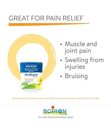 Boiron Arnicare Gel for relief of muscle and joint pain & Arnicare Tablets 60 Tablets Homeopathic Medicine - Buy Online on SooperMarket.com