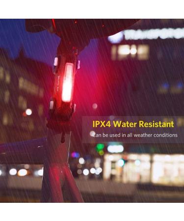 ThorFire USB Rechargeable Bike Tail Light | Waterproof LED Safety Flashlight with 7 Light Modes for Adult & Kids MTB Bikes - Buy Online on SooperMarket.com