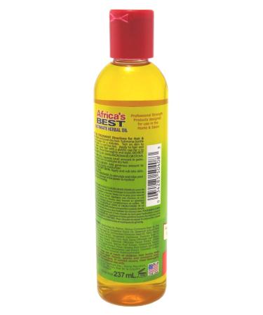 Africa's Best Ultimate Herbal Oil 8oz (235ml) - 3 Pack | Promotes Hair Growth & Scalp Health - Buy Online on SooperMarket.com