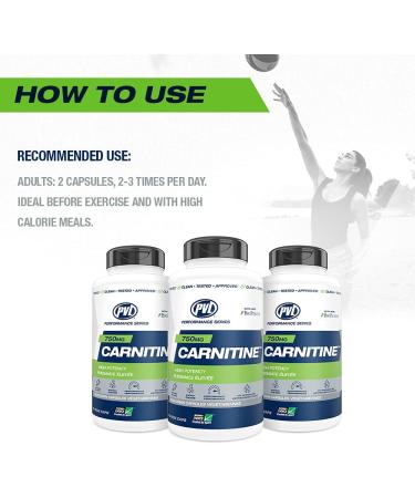 PVL Carnitine 750 L-Carnitine Amino Acid Weight-Loss and Stimulant-Free Fat Burner Workout Supplement Metabolism Booster Enhance Energy 750 mg 90 Vege Caps - Buy Online on SooperMarket.com