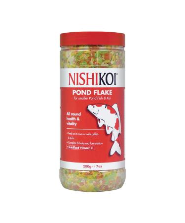 Nishikoi Pond Flake 200g Pond 200 g (Pack of 1)