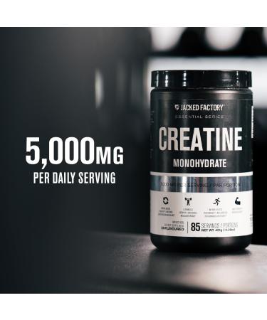 Creatine Monohydrate Powder - Creatine Supplement for Muscle Growth Increased Strength Enhanced Energy Output and Improved Athletic Performance by Jacked Factory - 85 Servings Peach Mango Peach Mango 85 Servings (Pack of 1) - Buy Online on SooperMarket.com