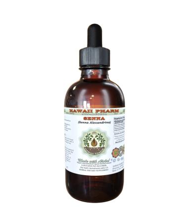 Senna Alcohol-Free Liquid Extract Senna (Senna Alexandrina) Pods Glycerite Herbal Supplement 2 oz 2 Fl Oz (Pack of 1)