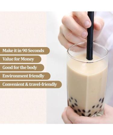 Lavender Earl Grey Milk Tea Premium Bubble Tea Powder (1 kg) 33 Servings - Make Bubble Tea at Home - Ideal for Frappes Coffee Boba Tea Milkshakes - Gluten Free Halal Certified - Buy Online on SooperMarket.com